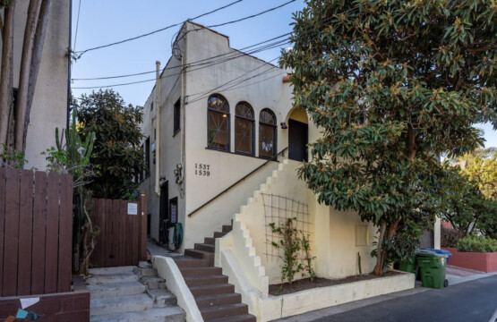 A classic 1925 Silver Lake home with charming architectural details and a welcoming street presence. From the moment you arrive, it feels like a place with history and character.